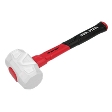 Sealey RMG16 Premier Rubber Mallet with Fibreglass Shaft & Graphite Core 16oz