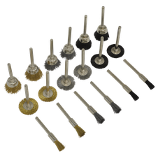 Sealey RTA18WB Rotary Tool Brush Set 18pc