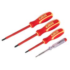 Sealey S01155 Siegen Electrician's Screwdriver Set 4pc - VDE Approved