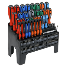 Siegen S01248 Screwdriver, Bit & Nut Driver Set 100pc