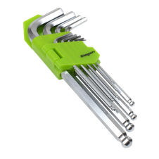 Siegen S01260 Long Ball-End Hex Key Set 9pc