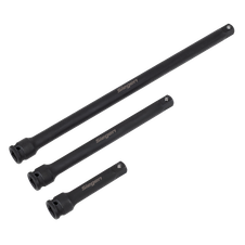 Siegen S01321 Impact Extension Bar Set 3/8"Sq Drive 3pc