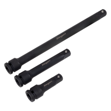 Siegen S01322 Impact Extension Bar Set 1/2"Sq Drive 3pc