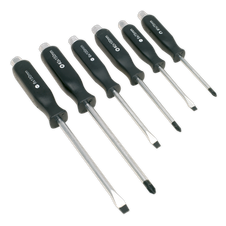 Sealey S0535 Siegen Hammer-Thru Screwdriver Set 6pc