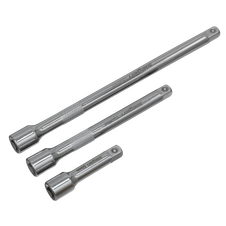 Siegen S0718 Extension Bar Set 1/4"Sq Drive 3pc