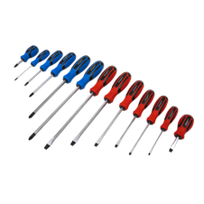 Sealey S0754 Siegen Hammer-Thru Screwdriver Set 13pc