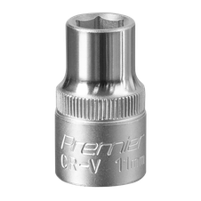 Sealey S1211 Premier Socket 1/2"Sq Drive 11mm