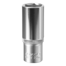 Sealey S1222D Premier Deep Socket 1/2"Sq Drive 22mm