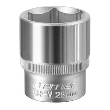 Sealey S1228 Premier Socket 1/2"Sq Drive 28mm