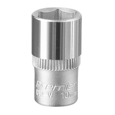 Sealey S1410 Premier Socket 1/4"Sq Drive 10mm