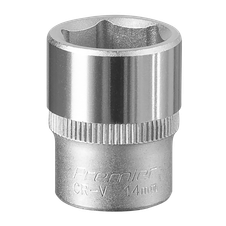 Sealey S1414 Premier Socket 1/4"Sq Drive 14mm