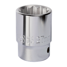 Sealey S34/27 Premier Socket 3/4"Sq Drive 27mm