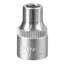 Sealey S3807 Premier Socket 3/8"Sq Drive 7mm