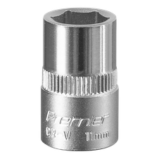 Sealey S3811 Premier Socket 3/8"Sq Drive 11mm