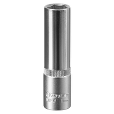 Sealey S3811D Premier Deep Socket 3/8"Sq Drive 11mm