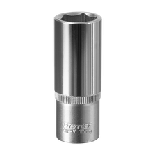 Sealey S3817D Premier Deep Socket 3/8"Sq Drive 17mm