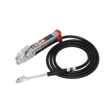 PCL SA37/95 Tyre Inflator with 2.5m Hose & Twin Clip-On Connector