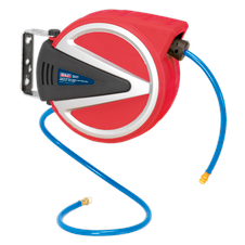 Sealey SA814 15m Retractable PU Air Hose Reel 8mm ID