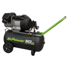 Sealey SAC5030VE 50L V-Twin Direct Drive Air Compressor 3hp