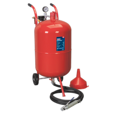 Sealey SB998 Shot Blaster with Water Trap & Wheels 75L