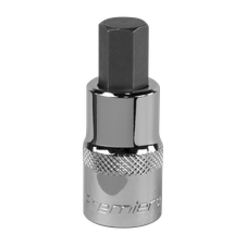 Sealey SBH022 Premier Hex Socket Bit 1/2"Sq Drive 10mm