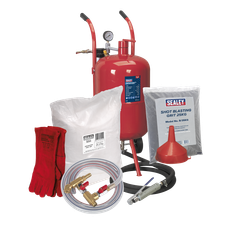 Sealey SBKITA Shot & Soda Blasting Kit