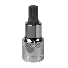 Sealey SBS015 Premier Spline Socket Bit 1/2"Sq Drive M10