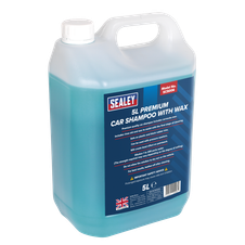 Sealey SCS006 Car Shampoo Premium with Wax 5L