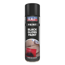 Sealey SCS025S Gloss Paint 500ml - Black