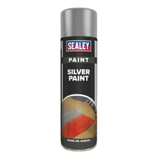 Sealey SCS031S Paint 500ml - Silver