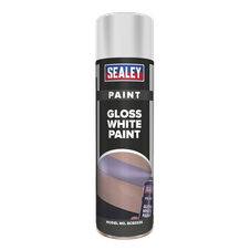 Sealey SCS032S Gloss Paint 500ml - White