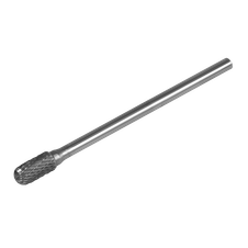 Sealey SDB02XL Tungsten Carbide Rotary Burr Extra-Long Cylindrical Ball Nose 10mm