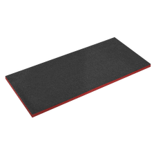 Sealey SF30R Easy Peel Shadow Foam® 1200 x 550 x 30mm - Red/Black
