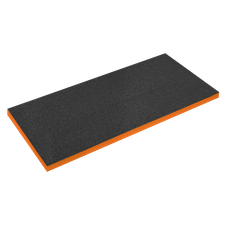Sealey SF50OR Easy Peel Shadow Foam® 1200 x 550 x 50mm - Orange/Black