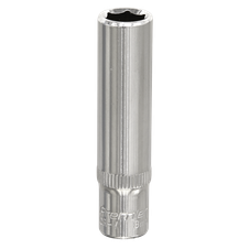 Sealey SP1408D Premier Fully Polished Deep Socket 1/4"Sq Drive 8mm