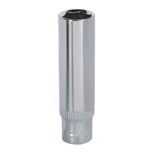 Sealey SP1410D Premier Fully Polished Deep Socket 1/4"Sq Drive 10mm