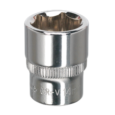 Premier SP1414 Fully Polished Socket 1/4"Sq Drive 14mm