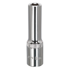 Premier SP3808D Fully Polished Deep Socket 3/8"Sq Drive 8mm