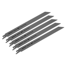 Sealey SRBR922HF Reciprocating Saw Blade for Wood & Plastics 230mm 10tpi - Pack of 5