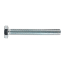 Sealey SS1080 8.8 Zinc Plated HT Setscrew M10 x 80mm, DIN 933 - Pack of 25