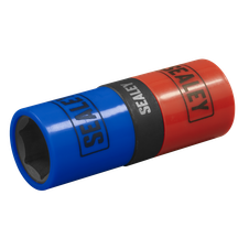 Sealey SX1821S Double Ended Impact Socket 21 x 21.5mm 1/2"Sq Drive Alloy Wheel