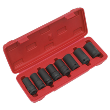 Sealey SX202 Locking Wheel Nut Removal Set 1/2"Sq Drive 8pc