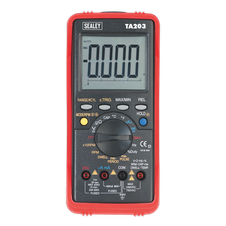 Sealey TA203 15-Function Digital Automotive Multimeter with Bar Graph/PC Link