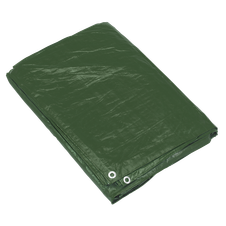 Sealey TARP2040G Tarpaulin 6.10 x 12.19m - Green
