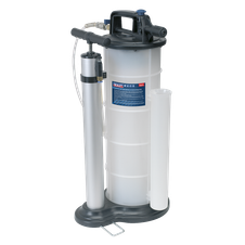 Sealey TP6904 Manual/Air Vacuum Oil & Fluid Extractor Pump 9L