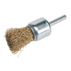 Sealey VS1803 Flat Top Crimped Wire Decarbonising Brush 25mm