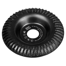 Sealey WCD115A 115mm Arc Shape Wood Carving Disc 22mm Bore
