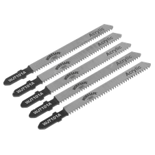 Sealey WJT101A Worksafe Jigsaw Blade for Metal 75mm 12tpi - Pack of 5