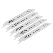 Sealey WRS3013/150 Worksafe Reciprocating Saw Blade 150mm 14tpi - Pack of 5