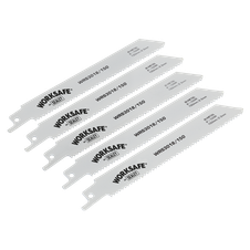 Sealey WRS3018/150 Worksafe Reciprocating Saw Blade 150mm 10tpi - Pack of 5